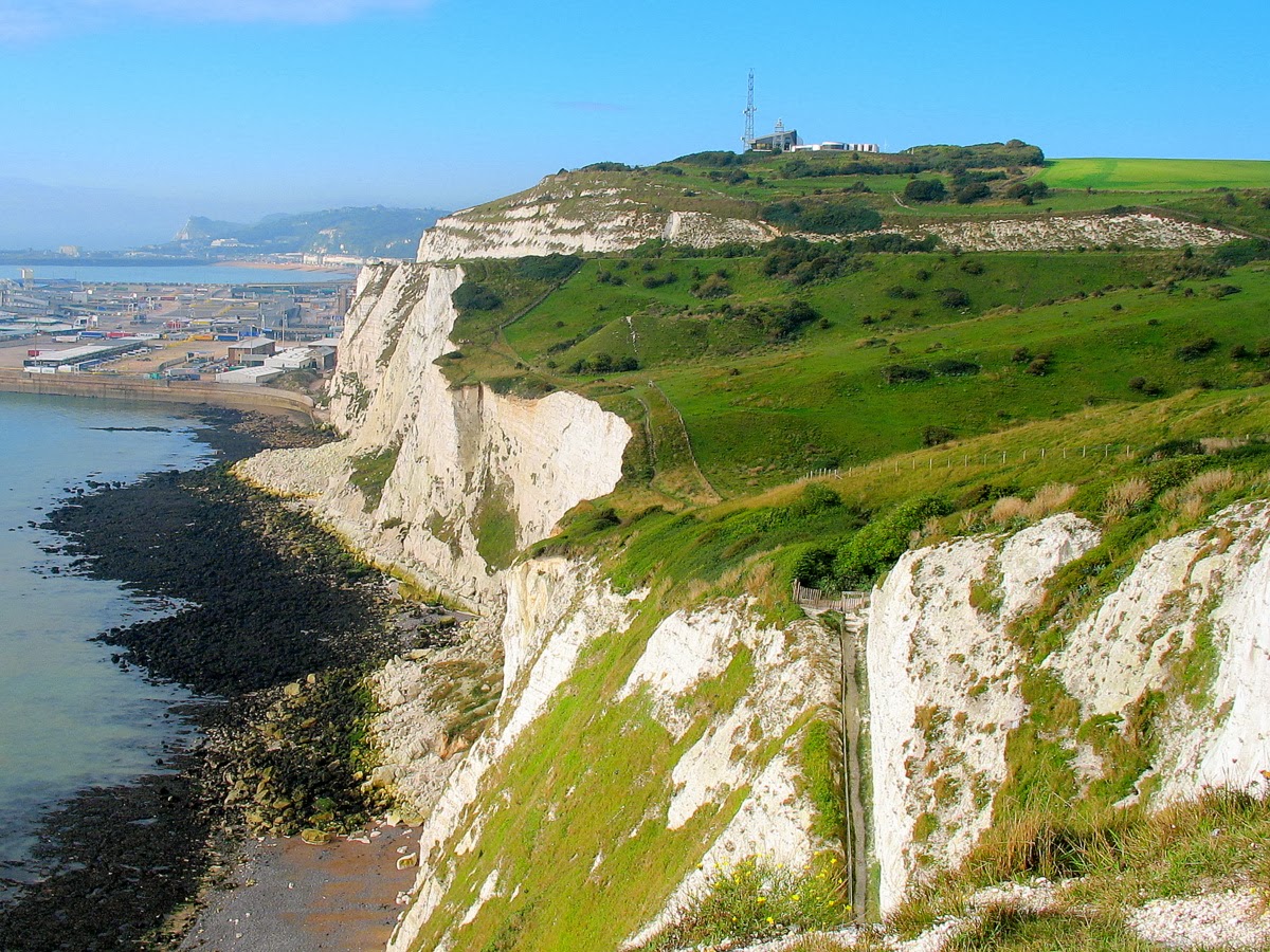 Travel the World with Shirley A. Roe: The White Cliffs of Dover England