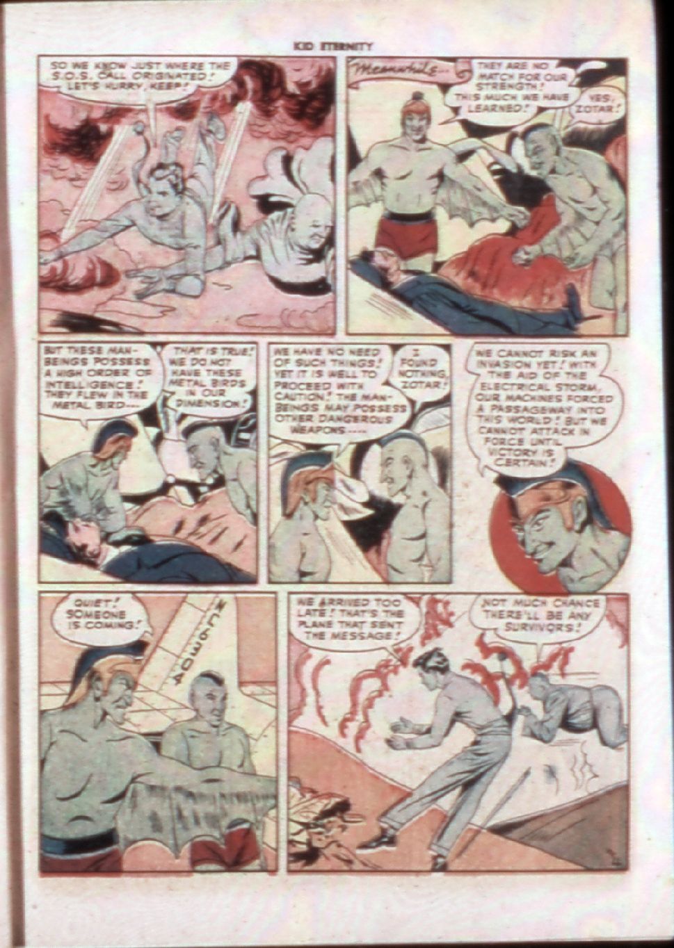 Read online Kid Eternity (1946) comic -  Issue #10 - 39