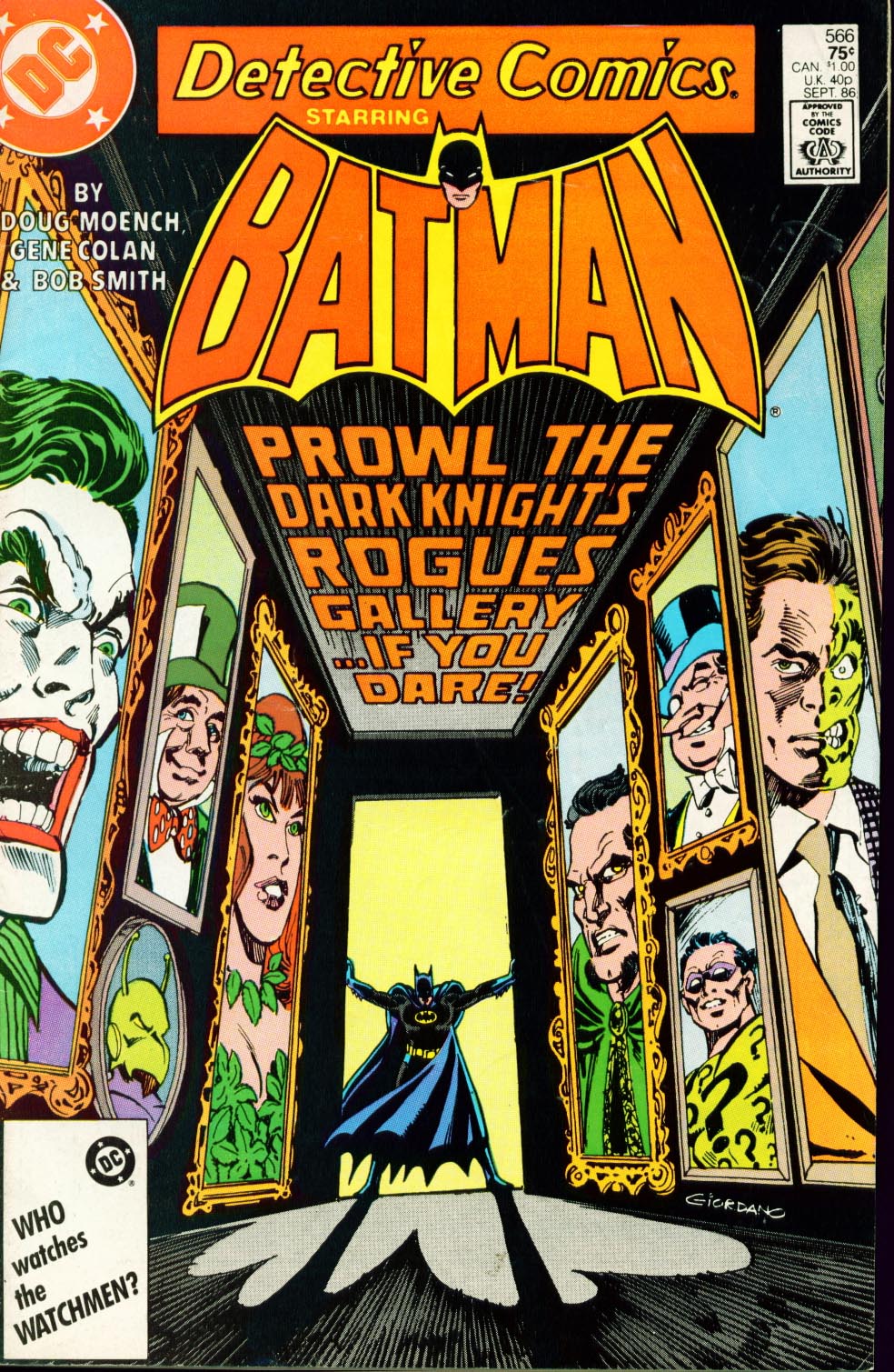 Read online Detective Comics (1937) comic -  Issue #566 - 1