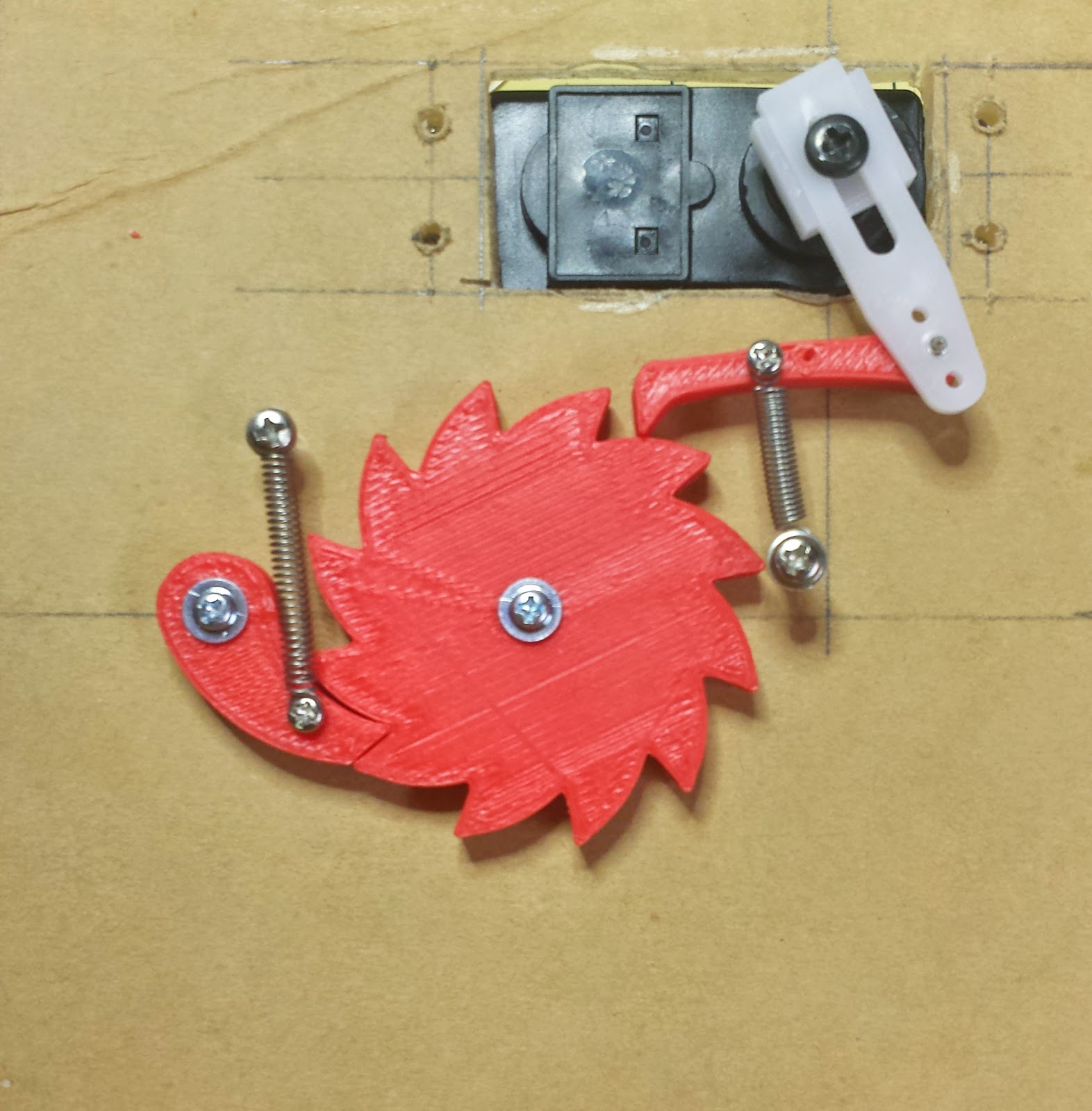 Ultimaker 2 Prints Ratchet and Pawl Mechanism