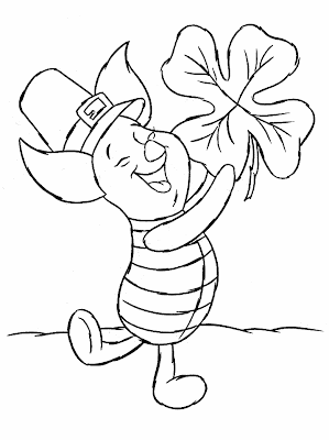 Winnie The Pooh Coloring Pages - Piglet 4