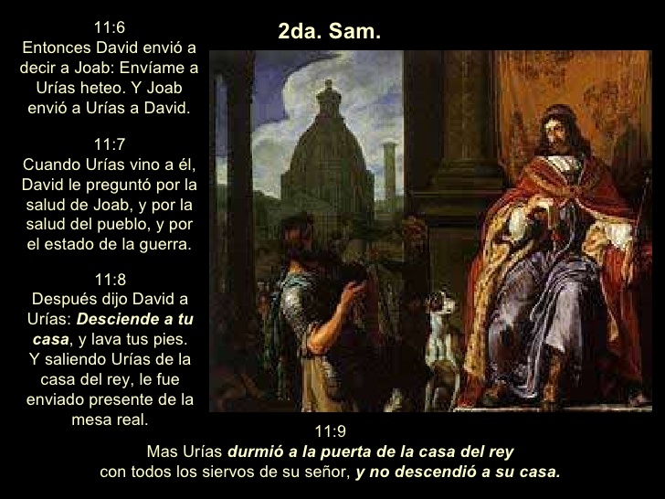 TEOLOGÍA DE MENOS A MAS LA FIDELIDAD DE URIAS HETEO