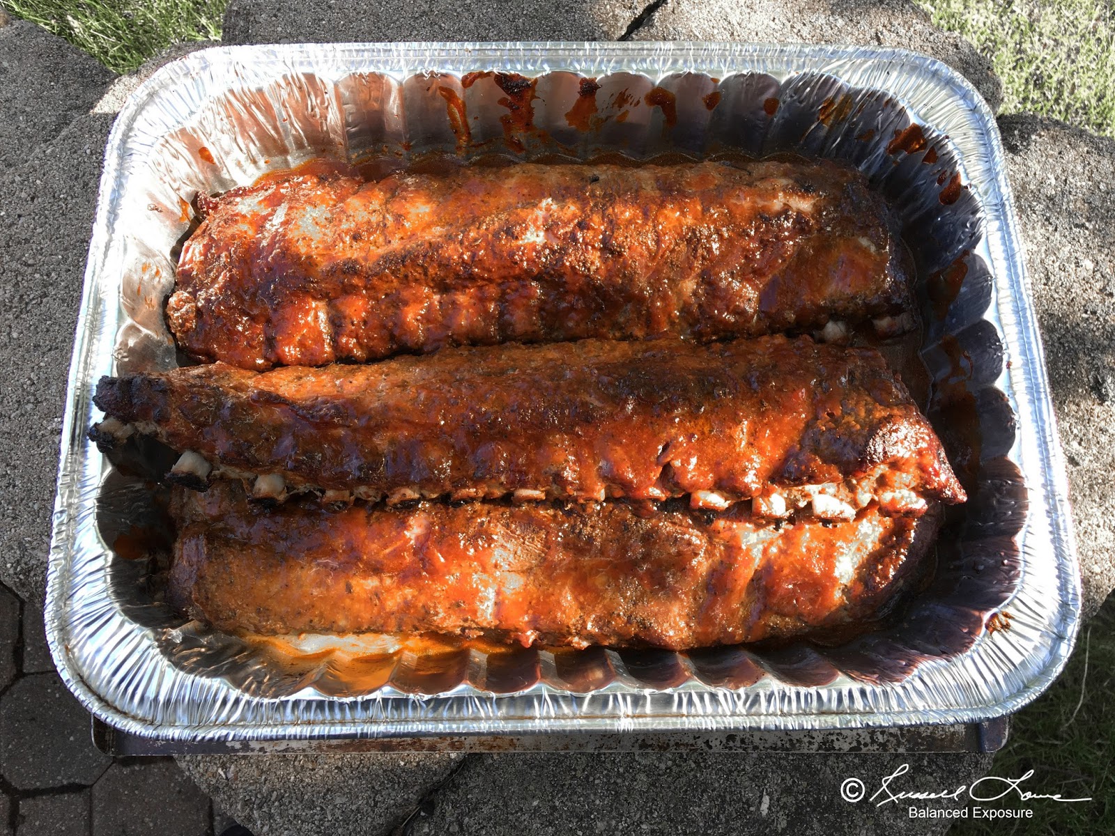 Russ' Culinary Adventures Baby Back Ribs on the er Smokey Mountain