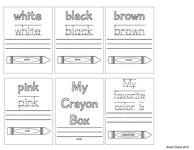 Smart Kids Crayon Box Books