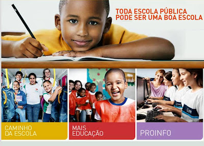O MINISTÉRIO DA EDUCAÇÃO OFERECE AOS ESTADOS E MUNICÍPIOS PROGRAMAS E RECURSOS PARA UMA EDUCAÇÃO DE QUALIDADE. EDUCAÇÃO DE QUALIDADE