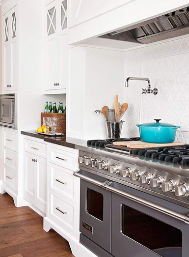 belle maison: Styling 101: The Kitchen Countertop