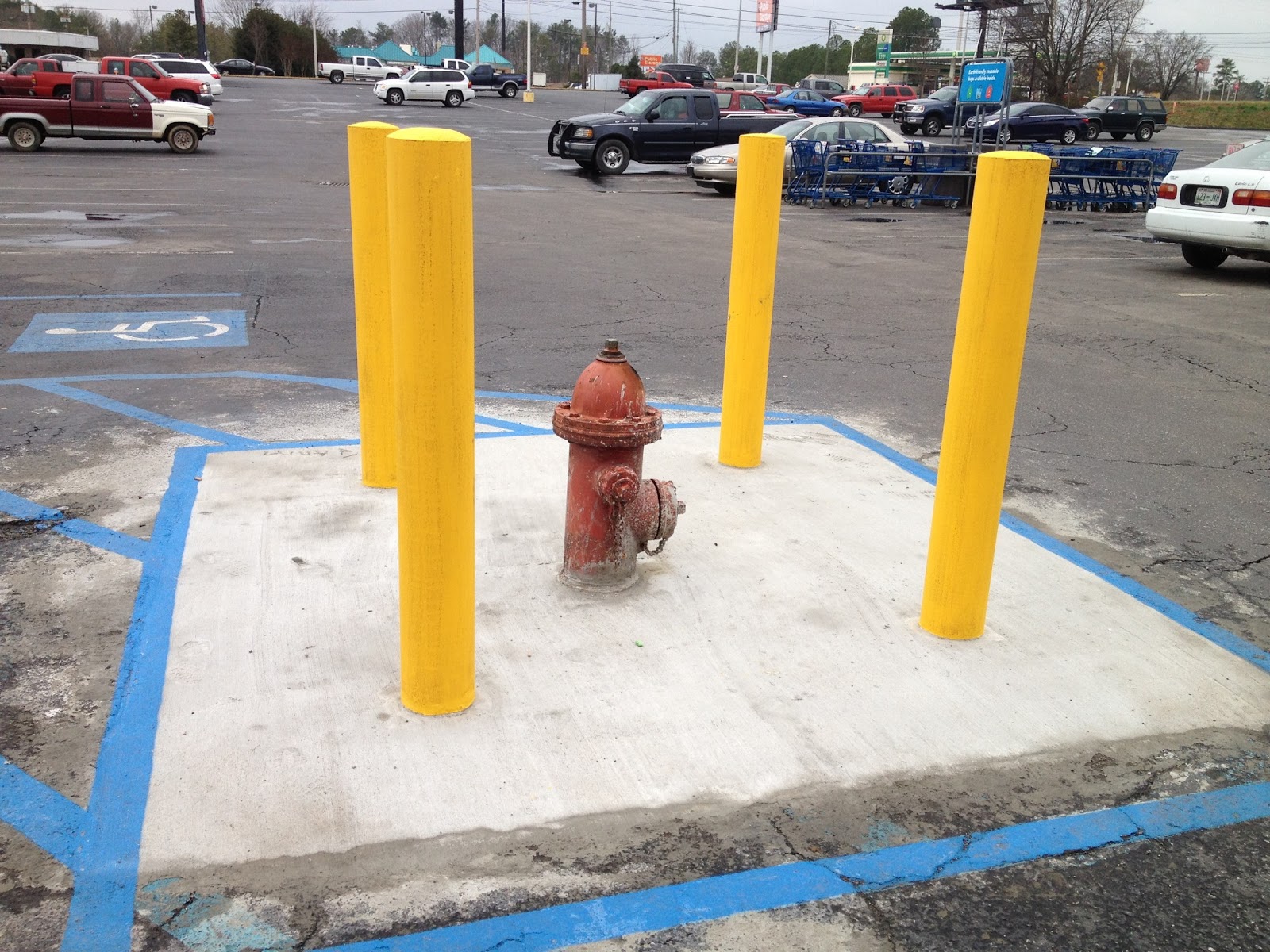 Bollard Blog Ideal Applications for Traffic Bollards Parking Lots