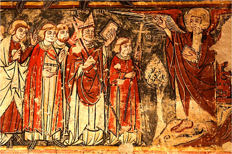 8 mai. Apparition de saint Michel Archange au Mont Gargan. 492. Pintura-huesca