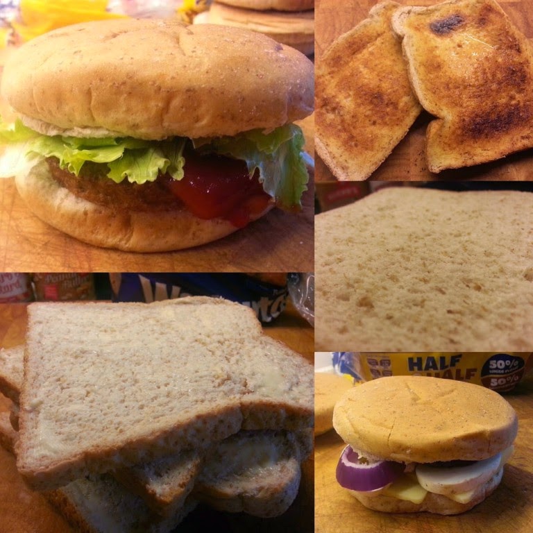 Warburtons half and half bread and rolls selection