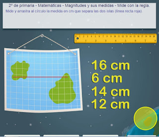 Resultado de imagen para medir con regla tic para niños