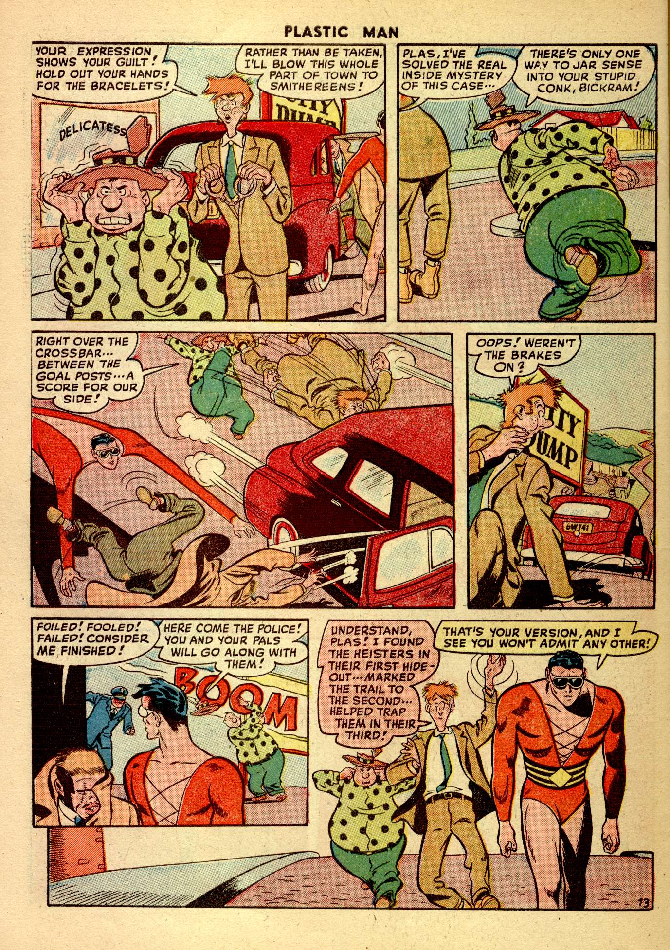Read online Plastic Man (1943) comic -  Issue #14 - 48