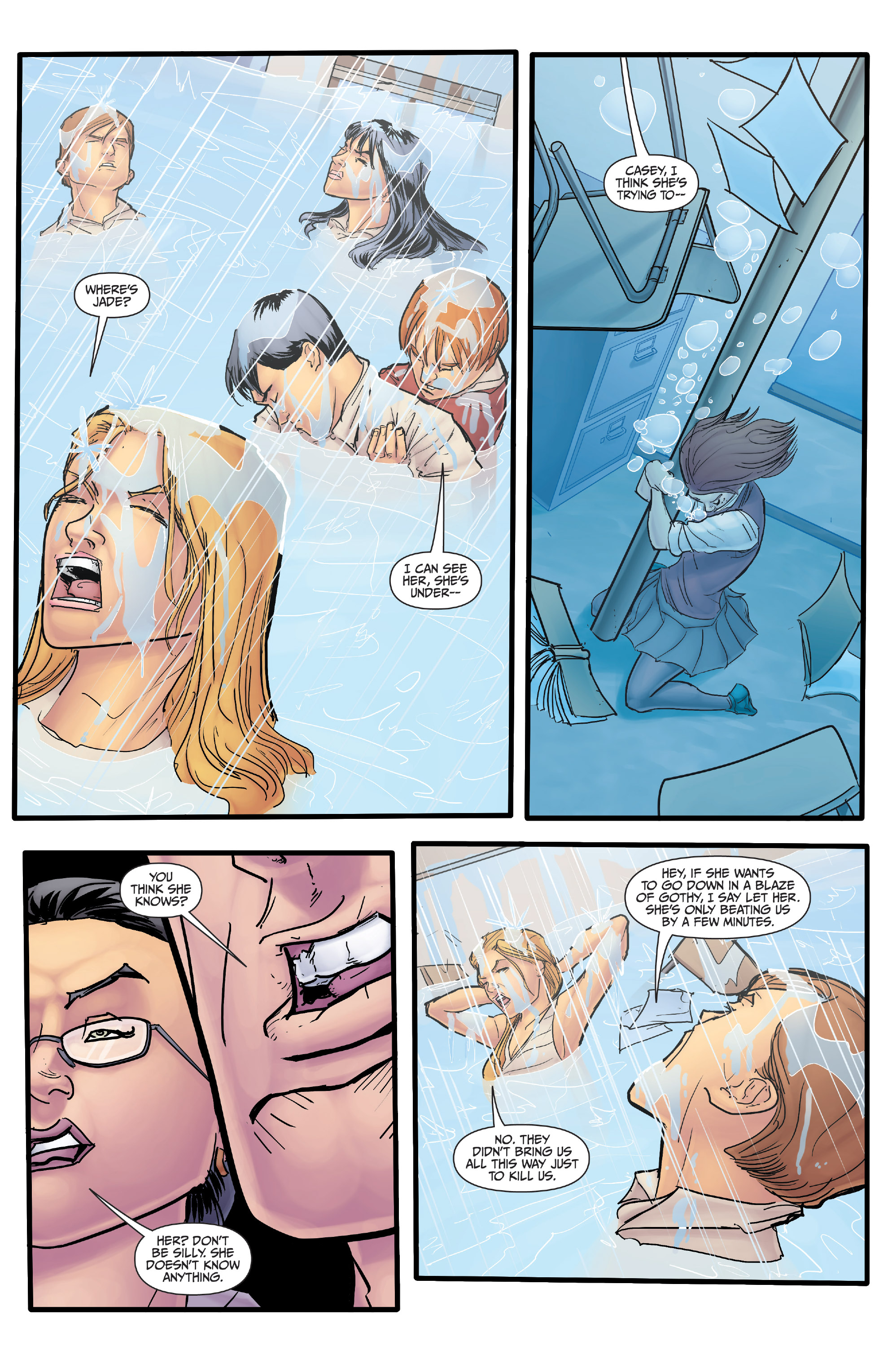 Read online Morning Glories comic -  Issue #2 - 22