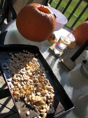 roasted pumpkin seeds