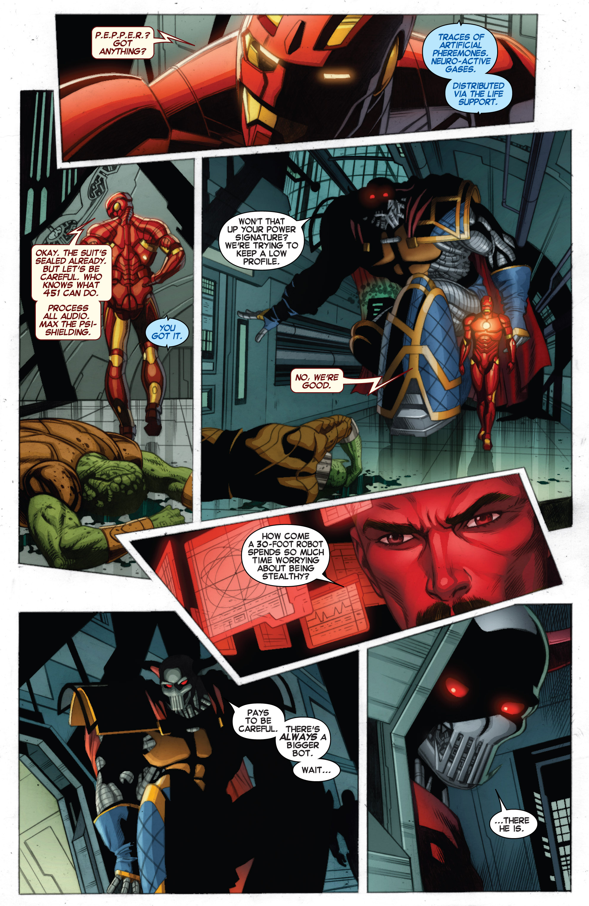 Read online Iron Man (2013) comic -  Issue #9 - 13