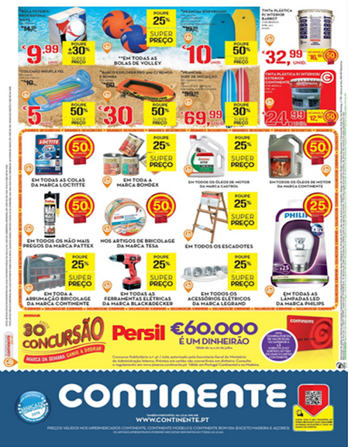 Antevisão folheto Continente  