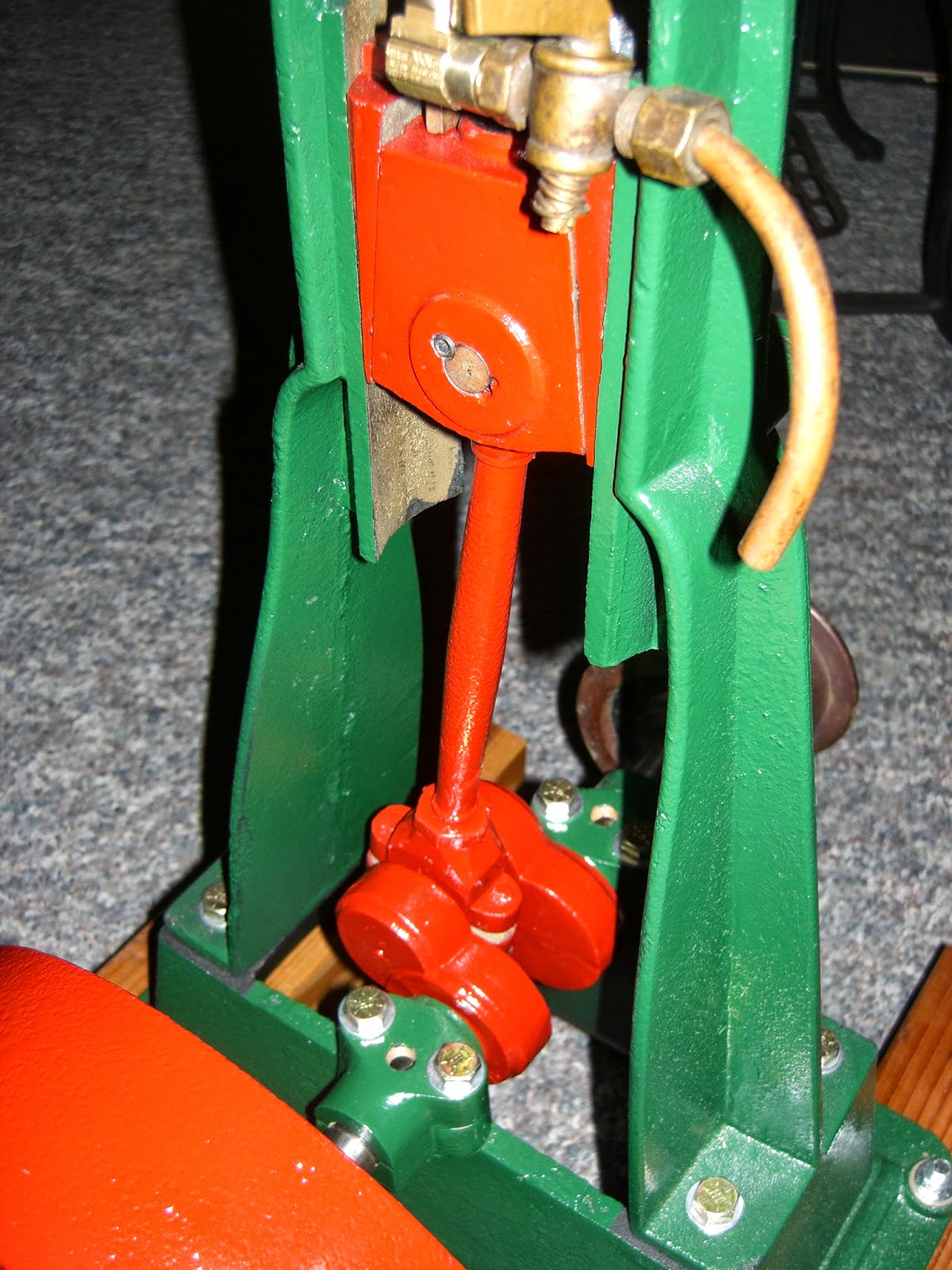 AltFuel Speed Steam Engine Restoration Part 7 Refinishing the Crankshaft, Crosshead