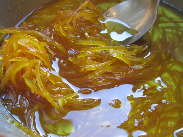 Caramello E Fior Di Sale Scorzette D arancia Candite