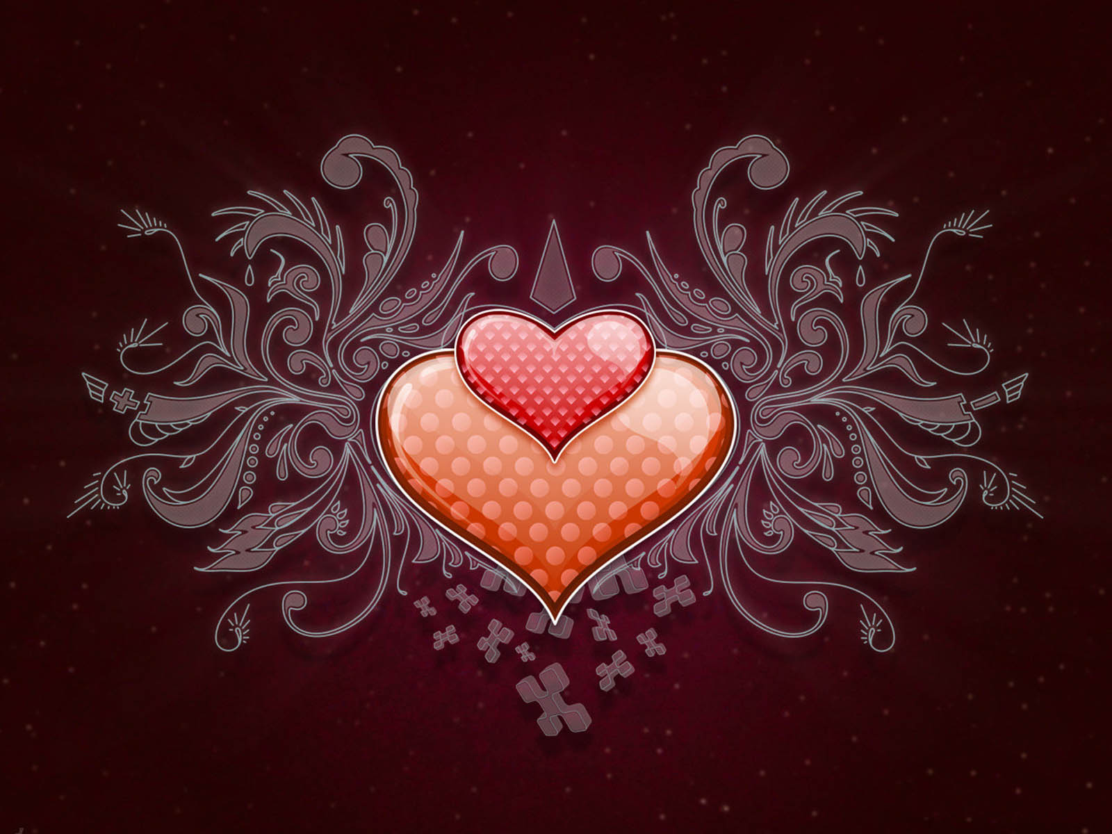 I love  you Picture  of Hearts for Valentines day 2022