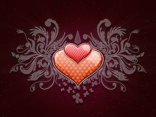 Heart of Love says Happy Valentines day 2013  