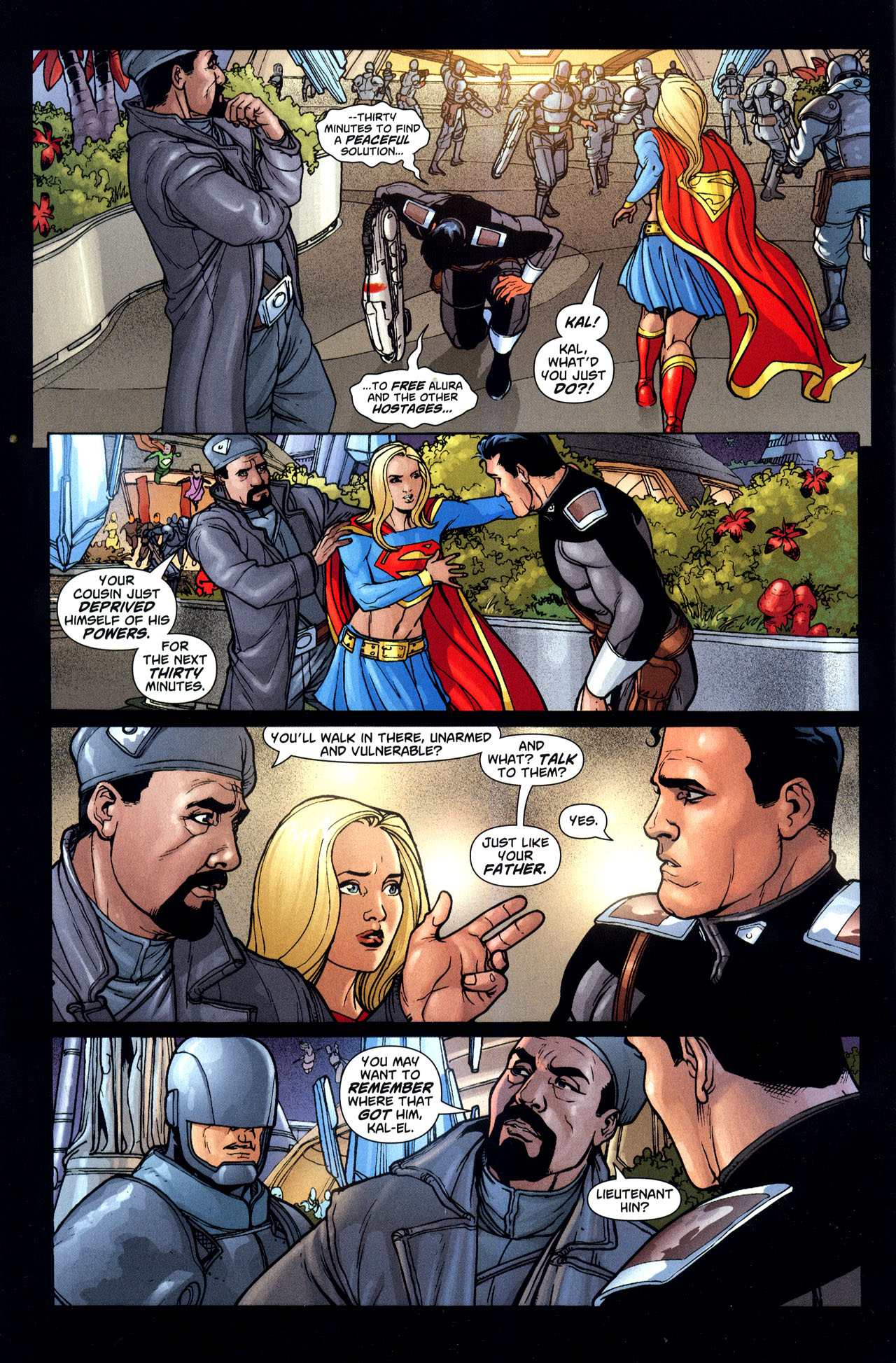 Read online Superman: World of New Krypton comic -  Issue #3 - 4