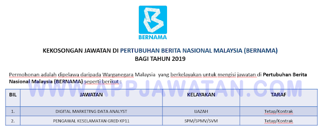 Pertubuhan Berita Nasional Malaysia (BERNAMA)