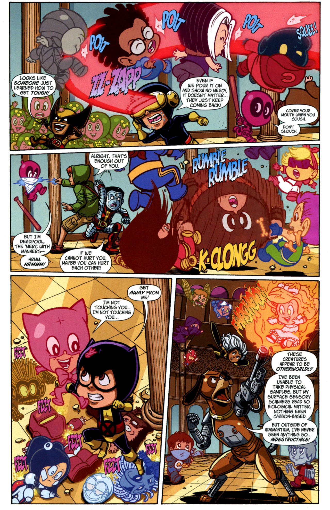 Read online X-Babies comic -  Issue #4 - 9