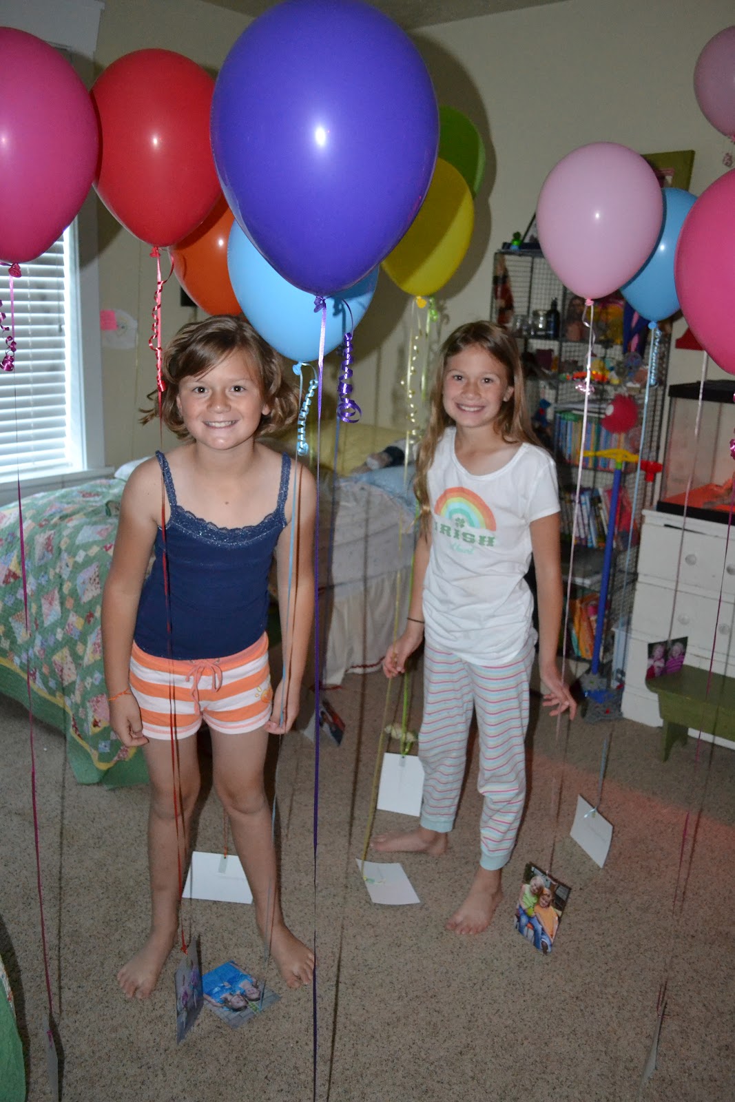 Hollyhocks & Honeybees: Random party part 1.