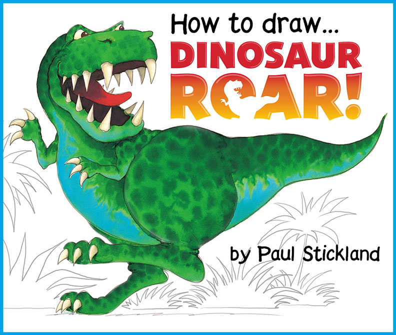 how to draw a dinosaur, dinosaur roar, dinosaurs, kids dinosaurs,