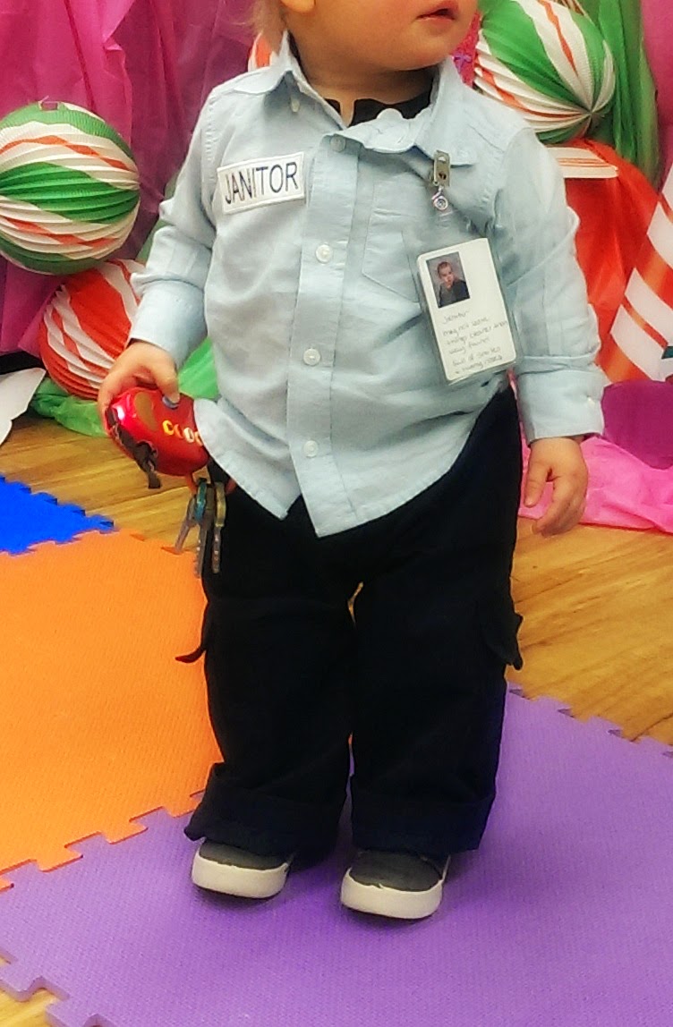 Herling Events How to Make a Kid Janitor Halloween Costume