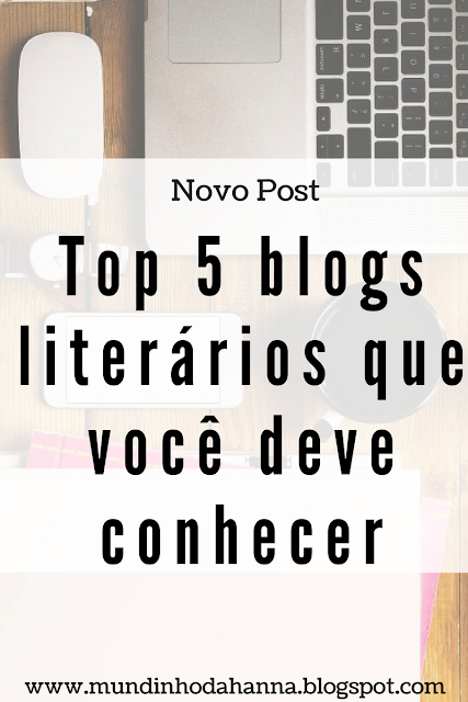 Top 5 blogs literários Top 5 blogs literários