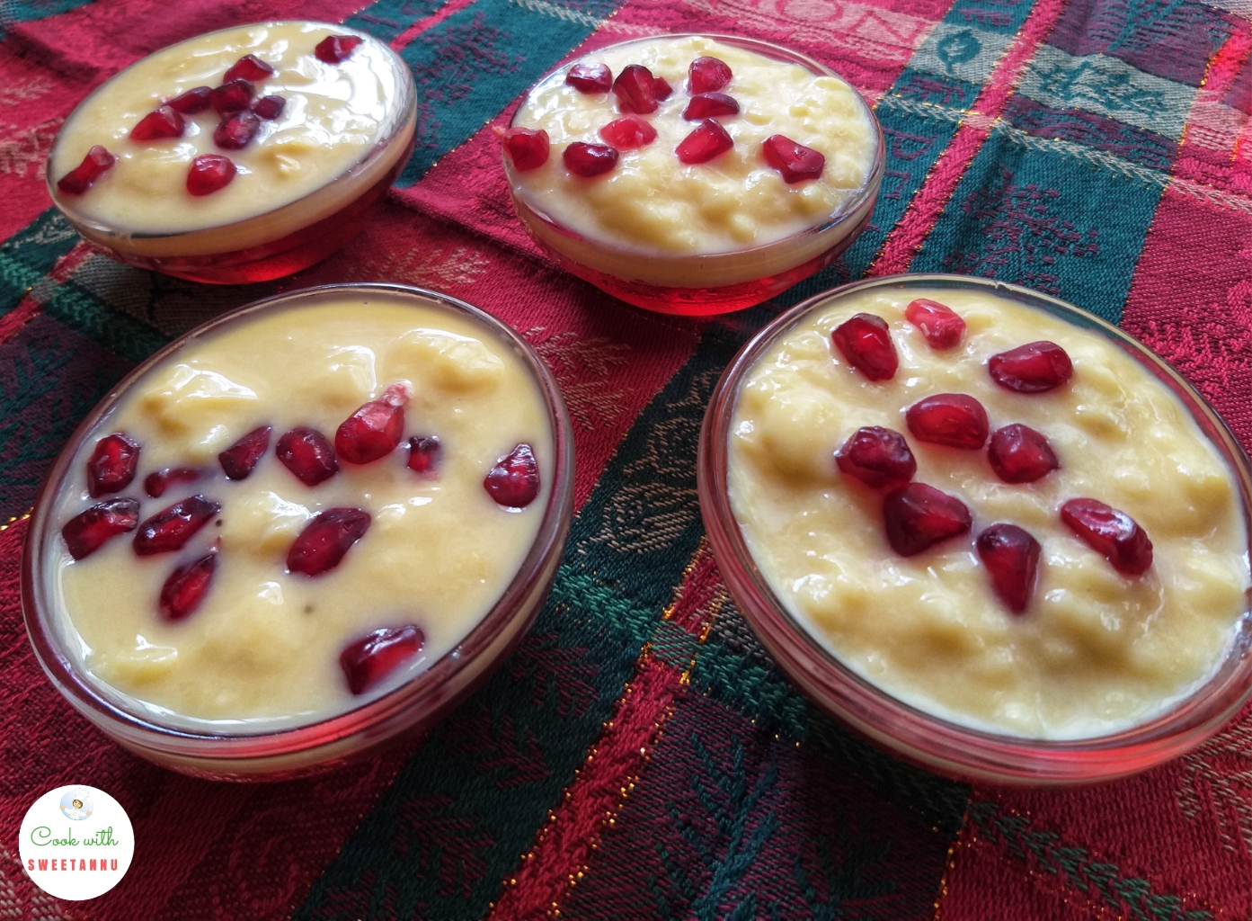 Everyday Cooking Easy layered Jelly and Custard Pudding
