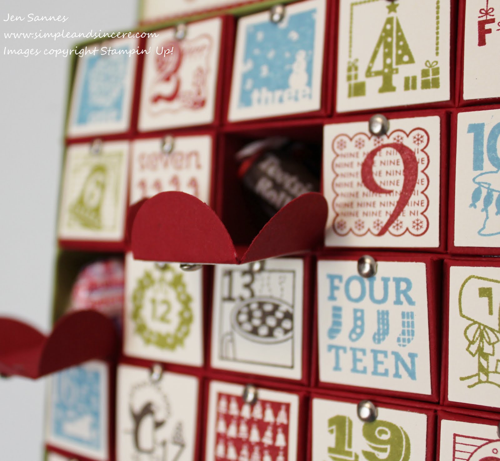 Simple Sincere Christmas Countdown Advent Calendar Class simple-sincere-christmas-countdown-advent-calendar-class