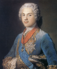 Louis, Dauphin of France by Maurice Quentin de La Tour, 1745