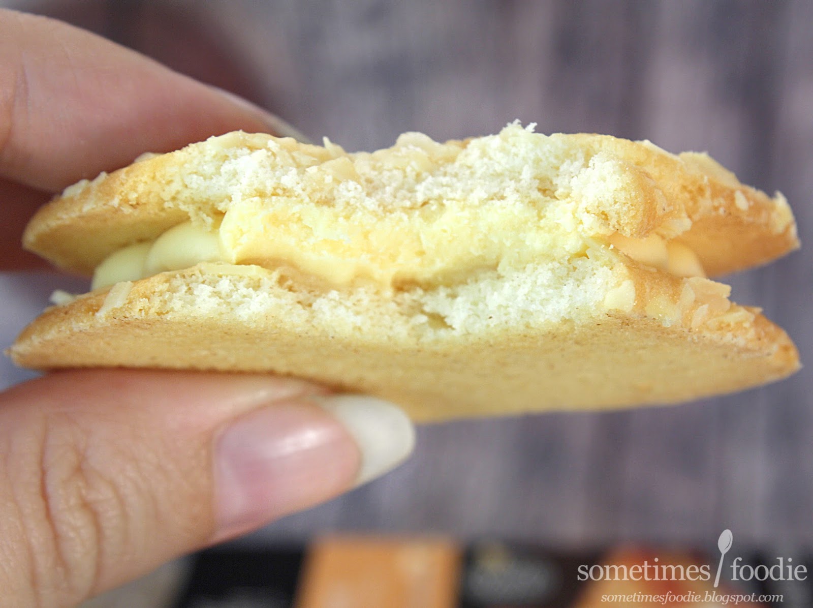 Sometimes Foodie Chocolate Meringue & Almond Creme Cookies Aldi