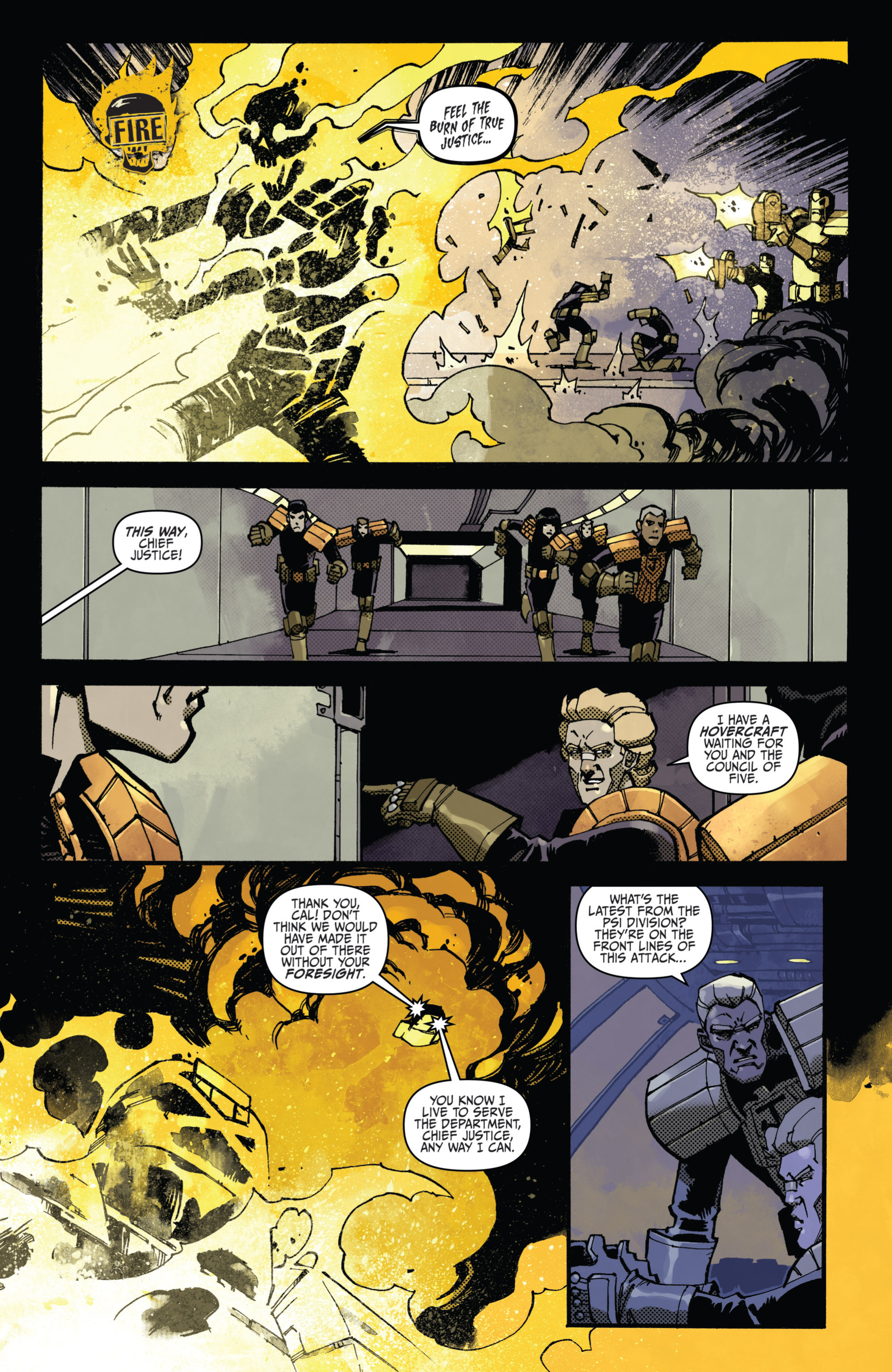 Read online Judge Dredd (2012) comic -  Issue #17 - 5
