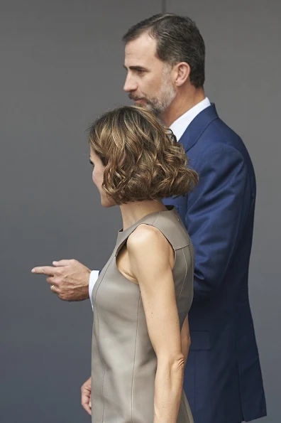 King Felipe of Spain and Queen Letizia of Spain attend Telecinco TV Channel in its 25th anniversary