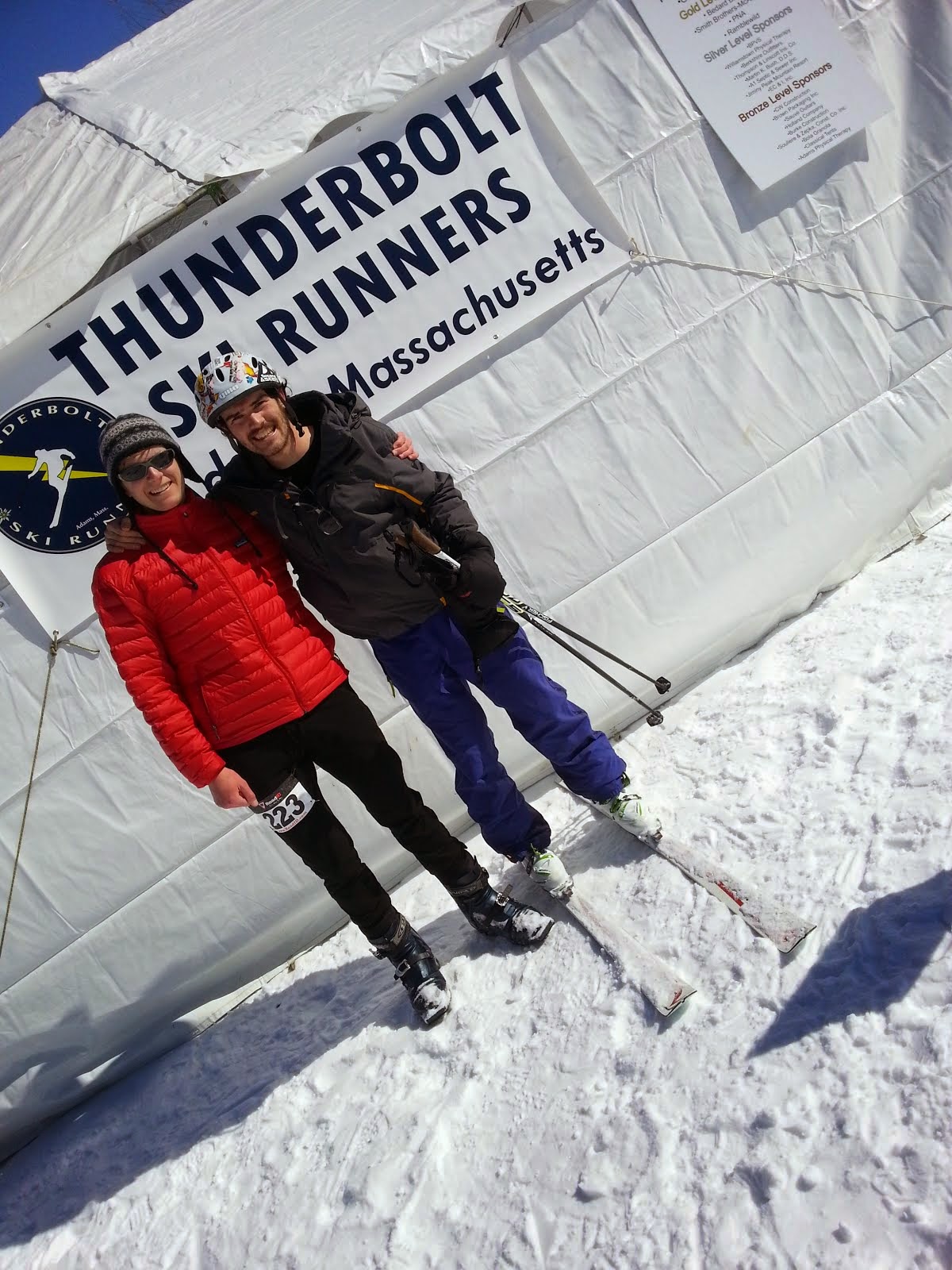 Frontiers of our lives Fwd 80th anniversary Thunderbolt ski race and