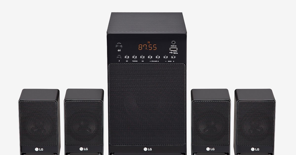 lg boom blast lh64b 4.1 bluetooth speaker system
