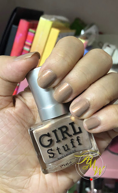 a photo of Girlstuff Nail Polish Summer Romance Collection review - Beach Babe, BAEwatch, Sun-kissed, Rendezvous and Sea La Vie by Nikki Tiu of askmewhats.com