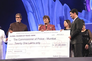 Amitabh Bachchan & other celebs at Global Peace concert