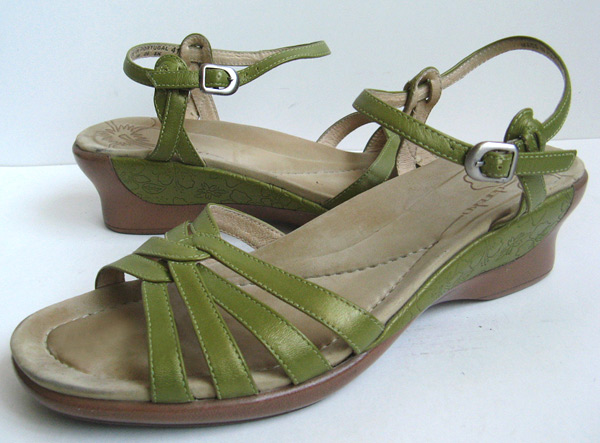 dansko sandals green