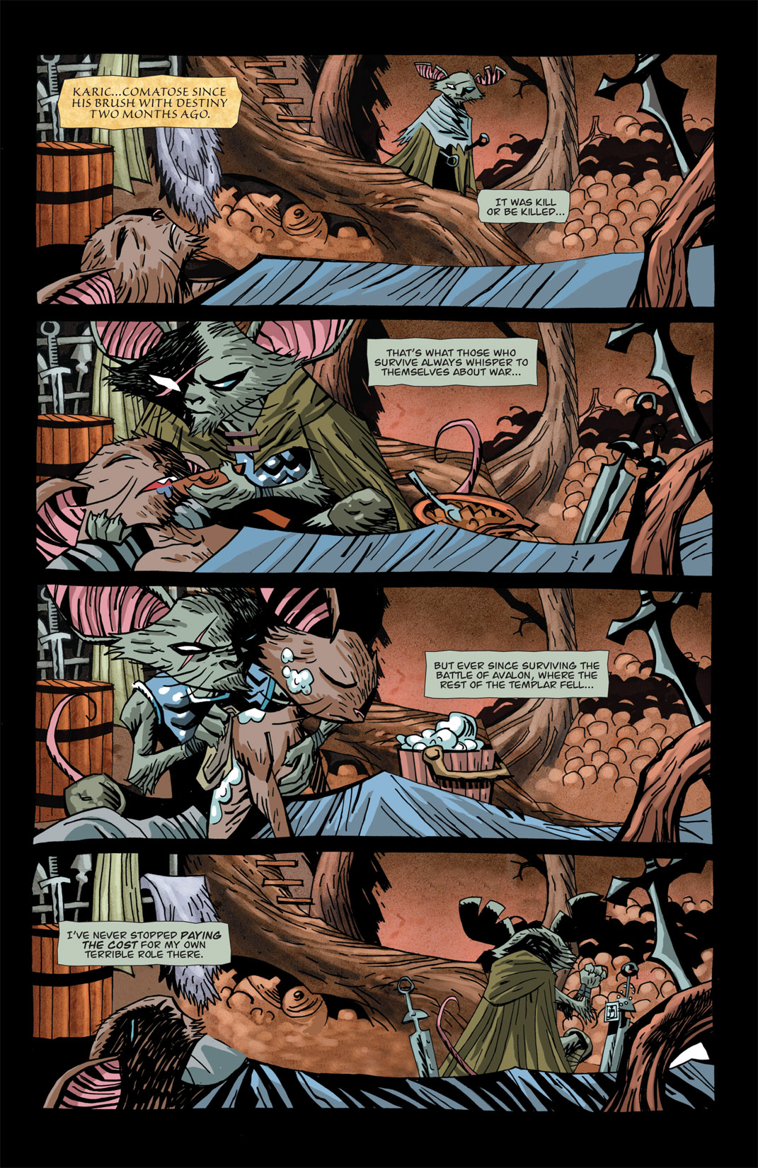 Read online The Mice Templar Volume 3: A Midwinter Night's Dream comic -  Issue #6 - 8