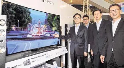 Harga Samsung Curved UHD TV RM21,999, harga tv samsung