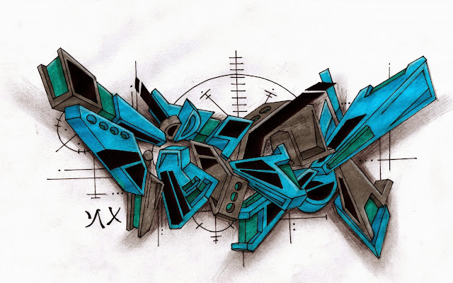 Lindos Graffitis en 3D