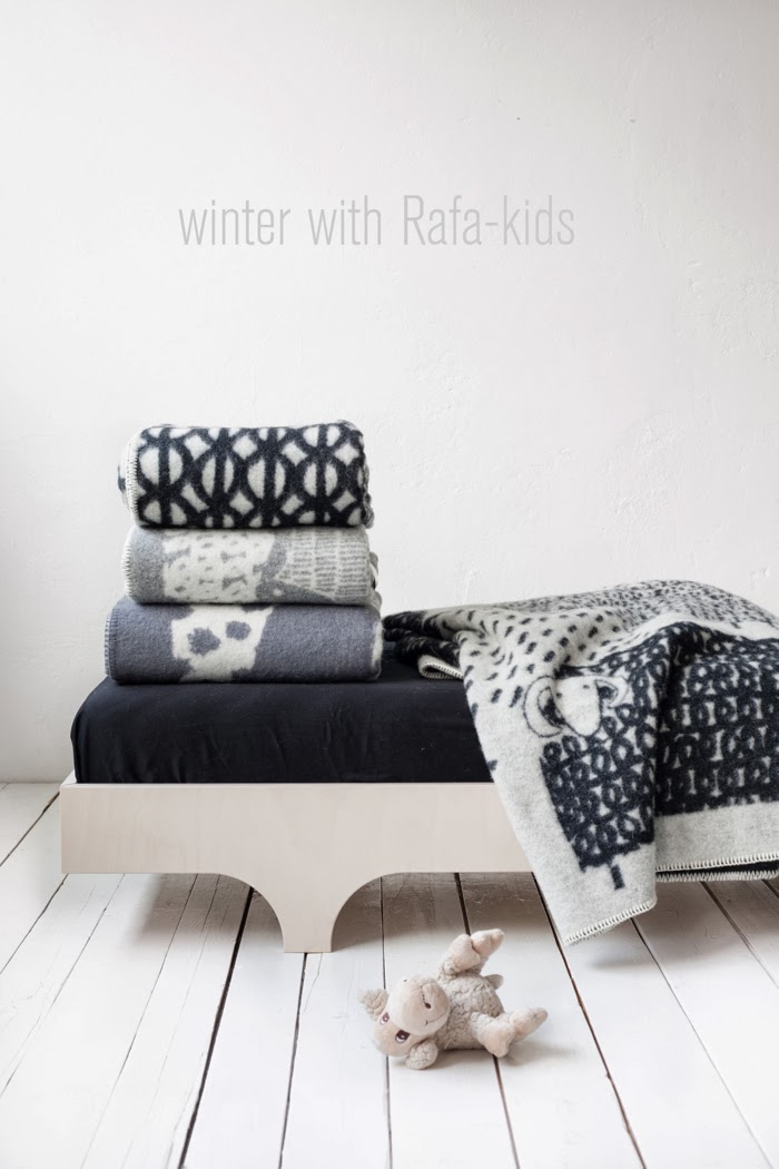 wool Scandinavian blankets collection Rafa-kids