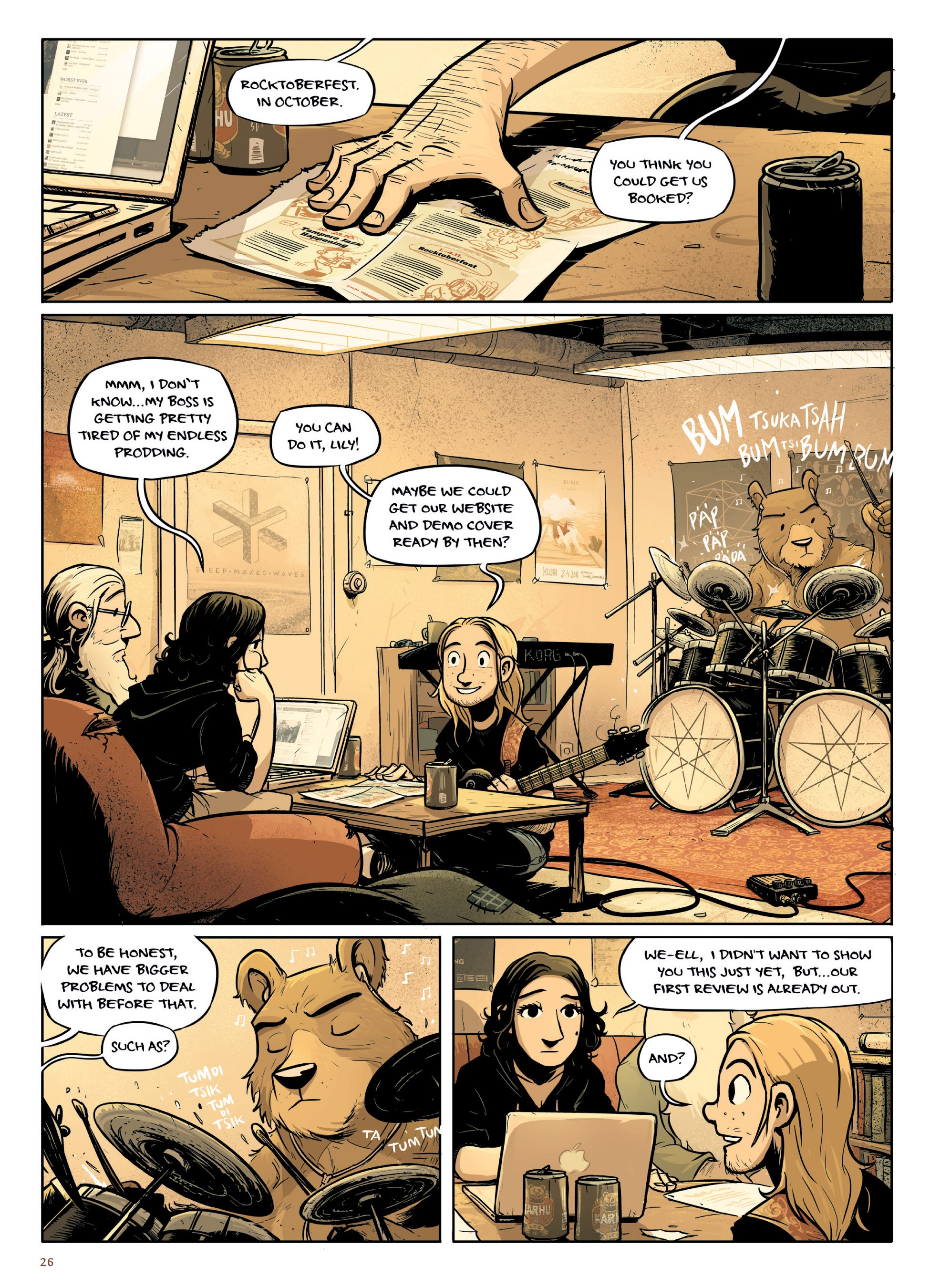 Read online Sing No Evil comic -  Issue # TPB (Part 1) - 32