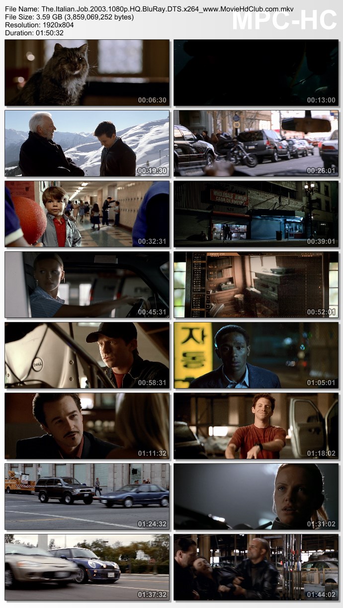 [Mini-HD] The Italian Job (2003) - ปล้นซ้อนปล้น พลิกถนนล่า [1080p][เสียง:ไทย 5.1/Eng DTS][ซับ:ไทย/Eng][.MKV][3.59GB] IJ_MovieHdClub_SS