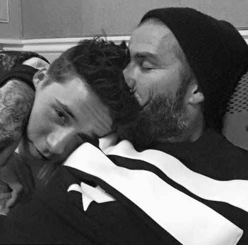 264E857300000578 2979030 Proud dad David Beckham took to Facebook on Wednesday morning to a 76 1425467019766 David Beckham shares cute pic with his oldest son as he turns 16