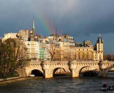 Rainbow in Paris