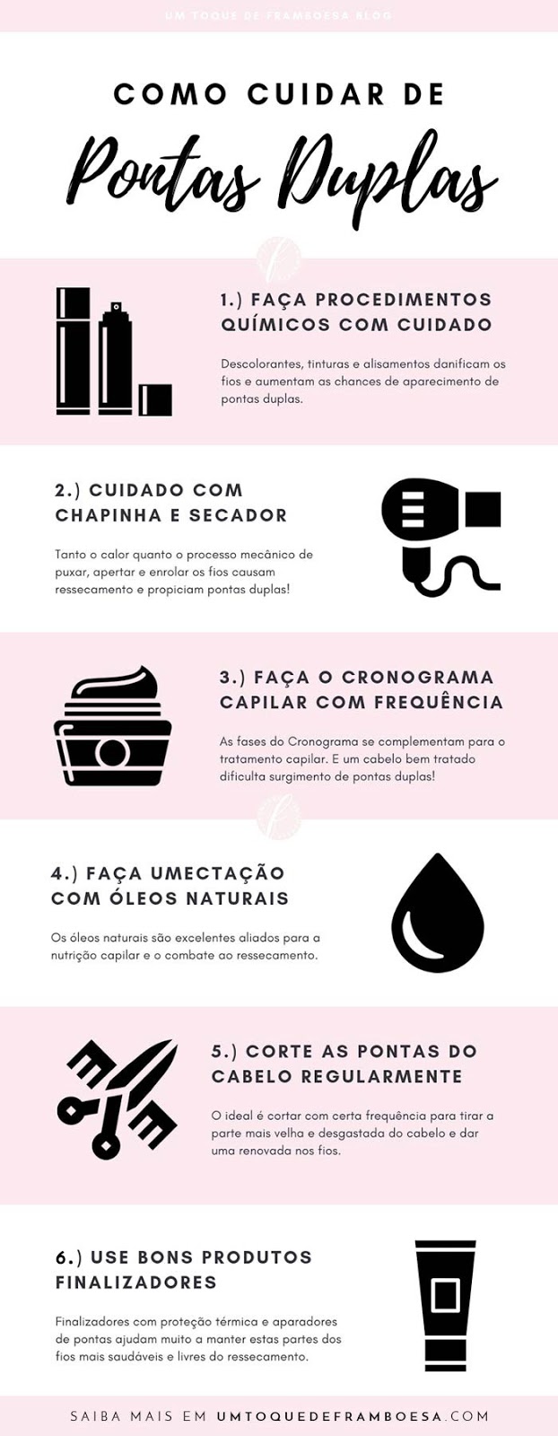 Dicas de como cuidar de pontas duplas e ter cabelos mais bonitos